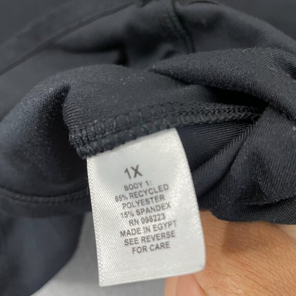 Freefly Jacket Women 1X Black Athletic Performance Full Zip - Picture 6 of 9